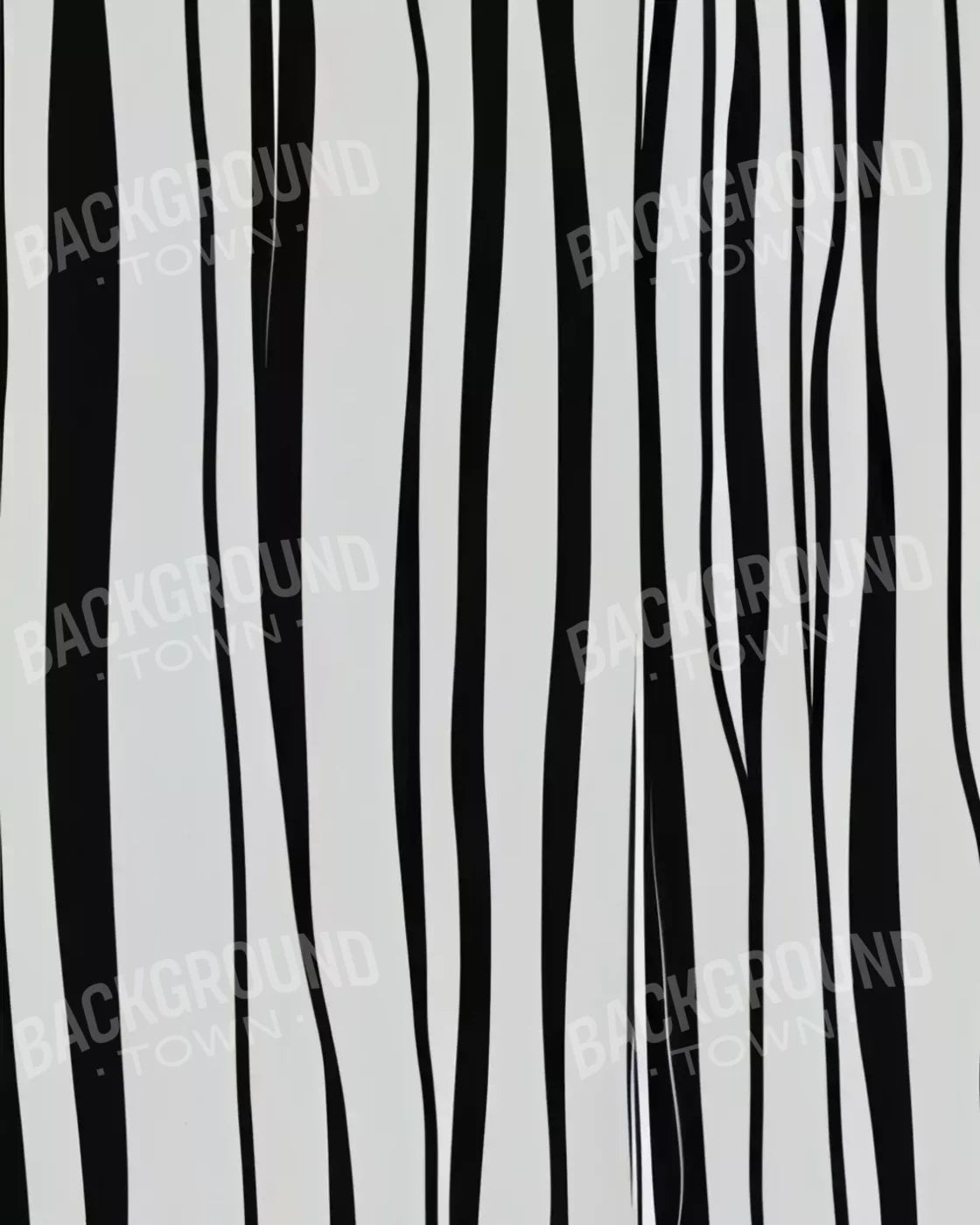 Black And White Print 8’X10’ Fleece (96 X 120 Inch) Backdrop