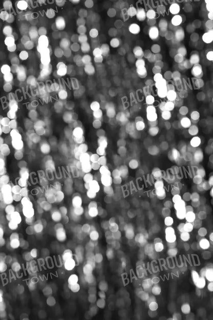 Black And White Sparkle 5X8 Ultracloth ( 60 X 96 Inch ) Backdrop