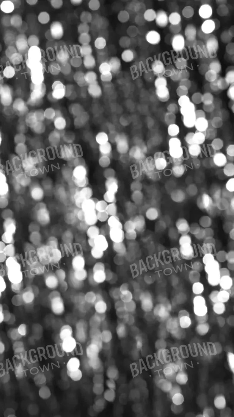 Black And White Sparkle 8X14 Ultracloth ( 96 X 168 Inch ) Backdrop