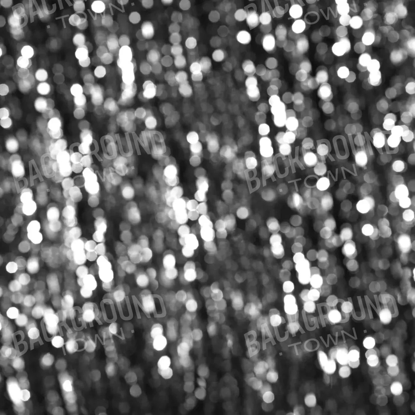 Black And White Sparkle 8X8 Fleece ( 96 X Inch ) Backdrop