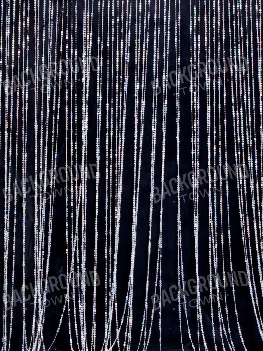 Black Tie 5’X6’8’ Fleece (60 X 80 Inch) Backdrop