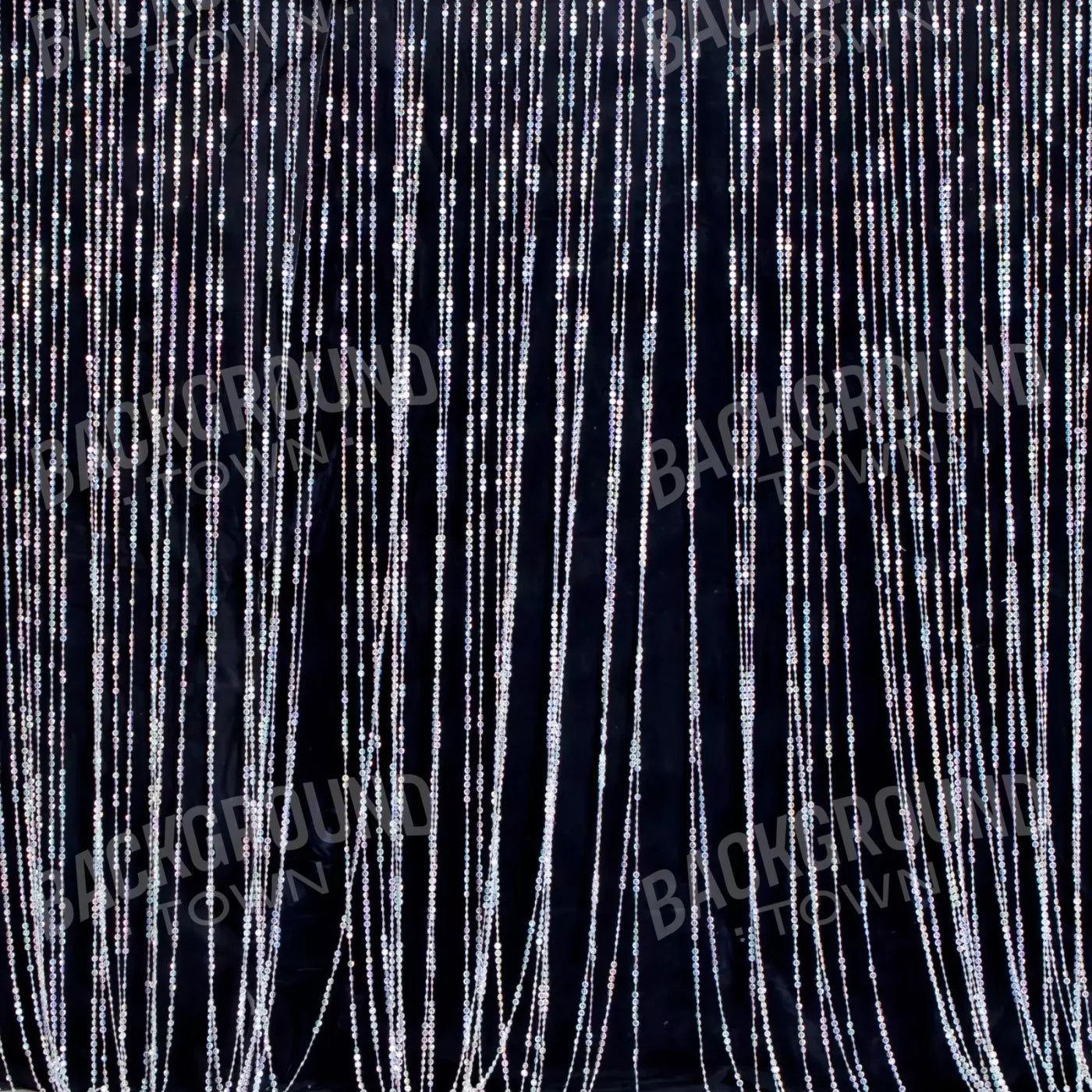 Black Tie 8’X8’ Fleece (96 X Inch) Backdrop