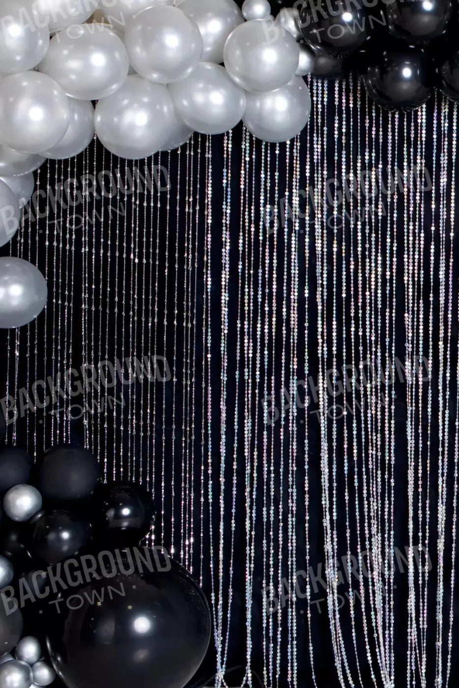 Black Tie Affair 5X8 Ultracloth ( 60 X 96 Inch ) Backdrop