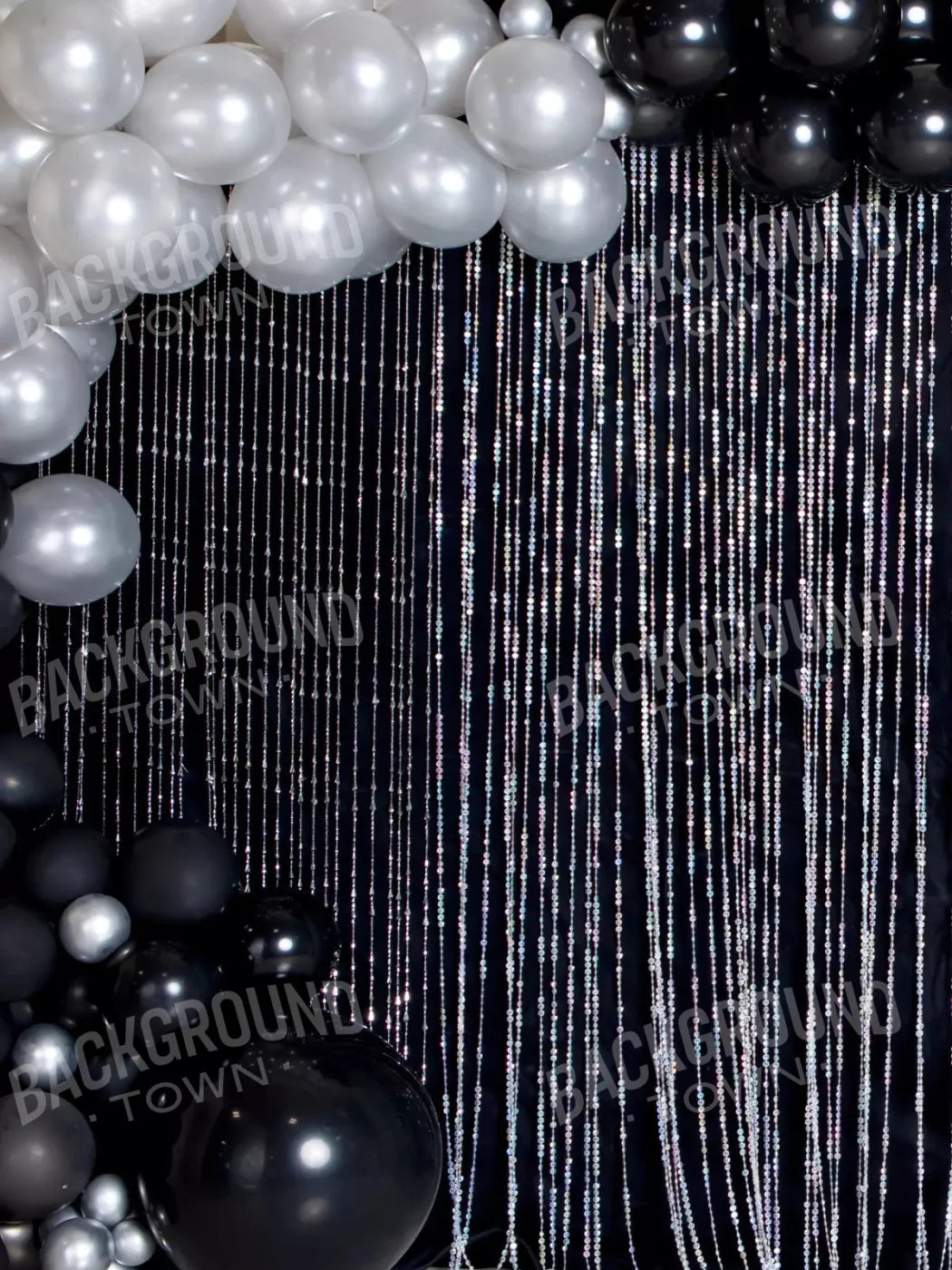 Black Tie Affair 8X10 Fleece ( 96 X 120 Inch ) Backdrop