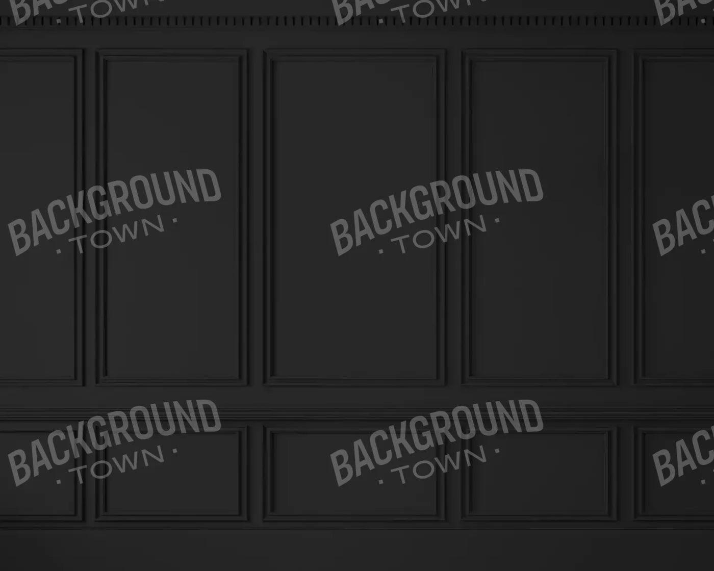Black Wall Ballroom 10’X8’ Fleece (120 X 96 Inch) Backdrop