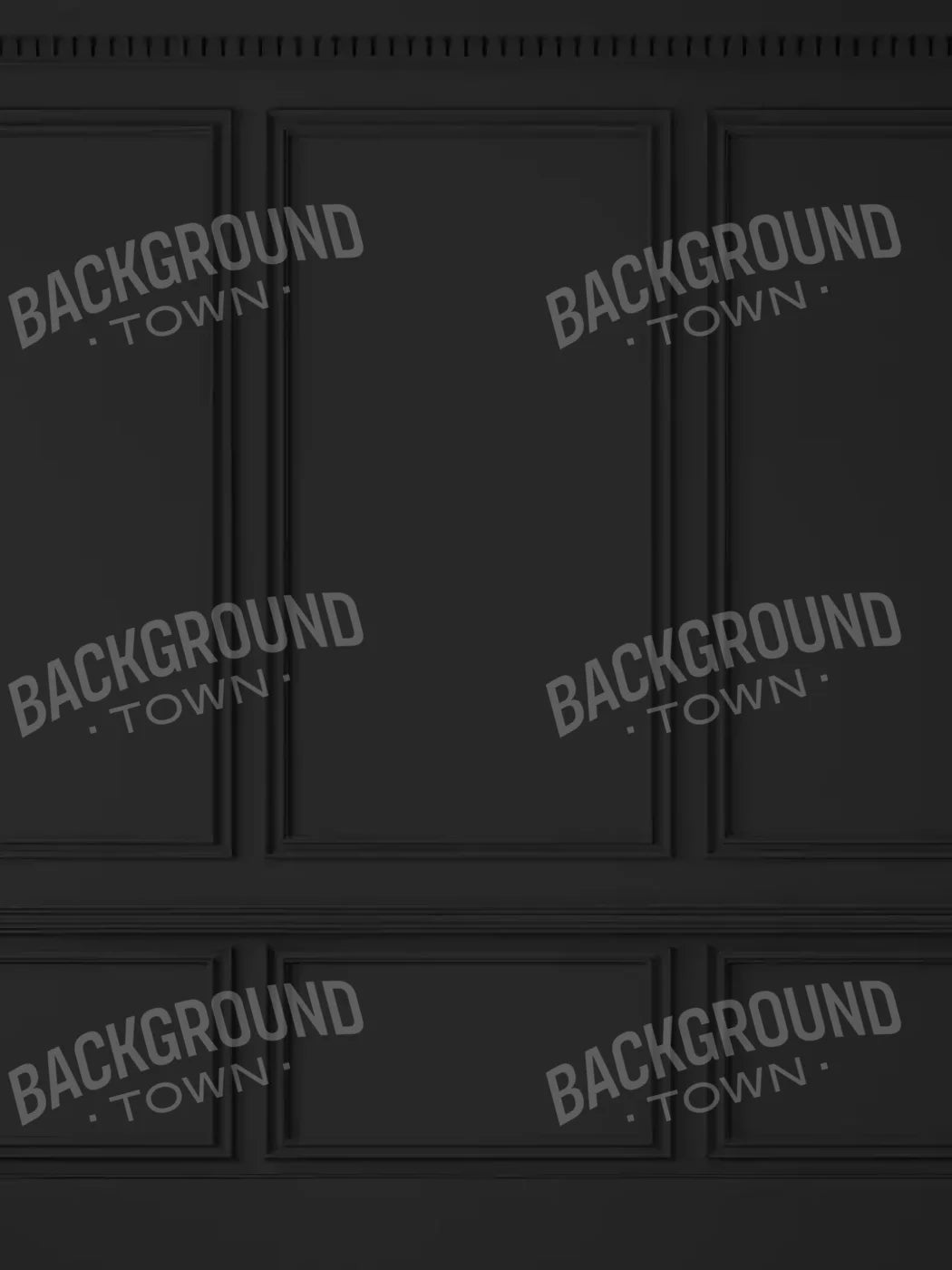 Black Wall Ballroom 5’X6’8 Fleece (60 X 80 Inch) Backdrop