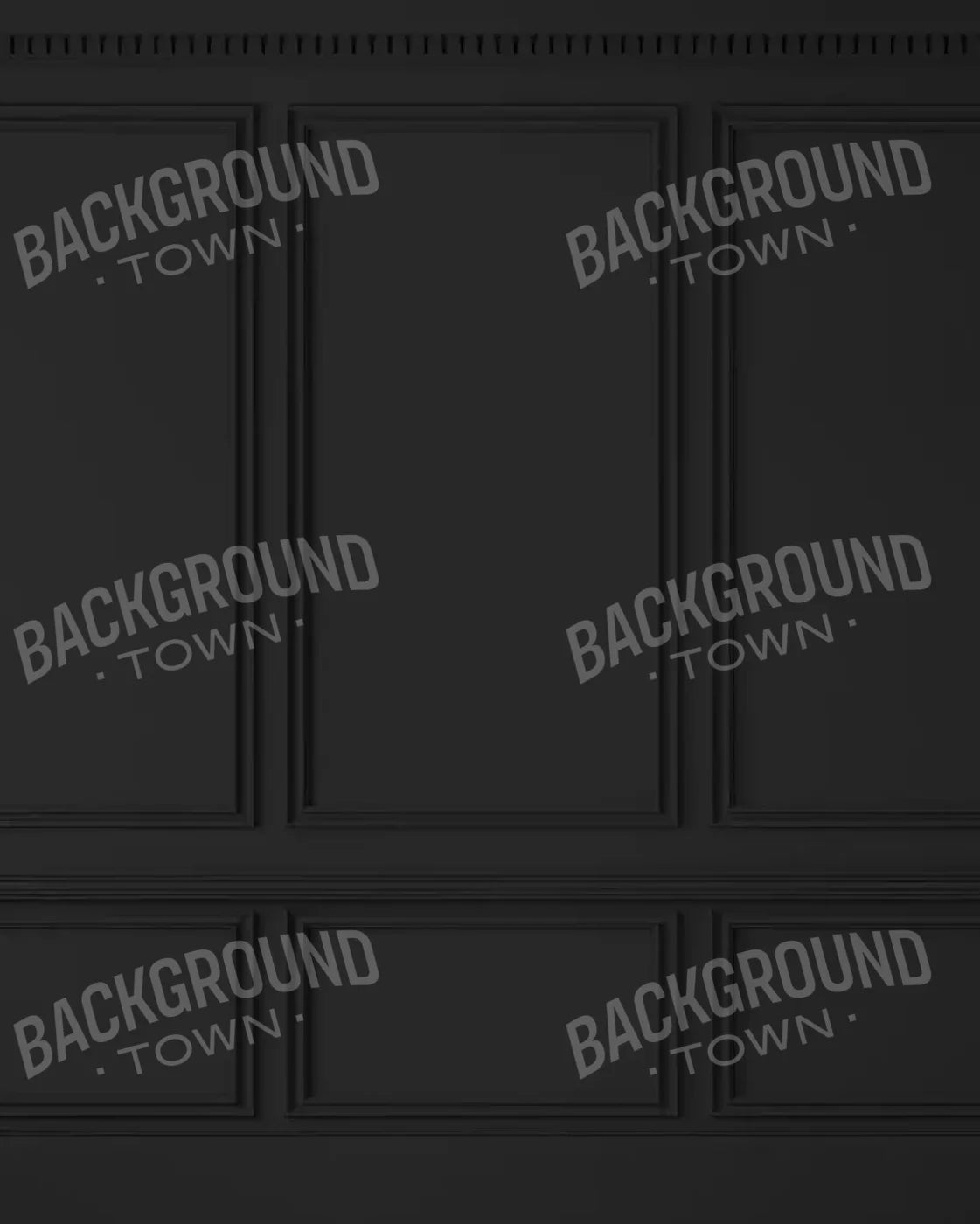 Black Wall Ballroom 8’X10’ Fleece (96 X 120 Inch) Backdrop