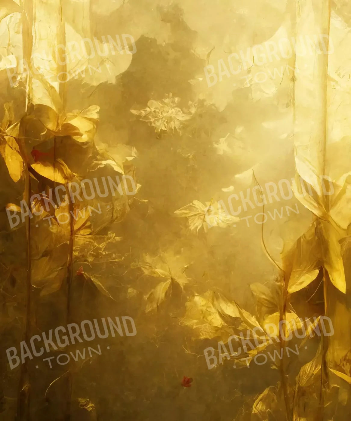 Bleached Leaves 10X12 Ultracloth ( 120 X 144 Inch ) Backdrop