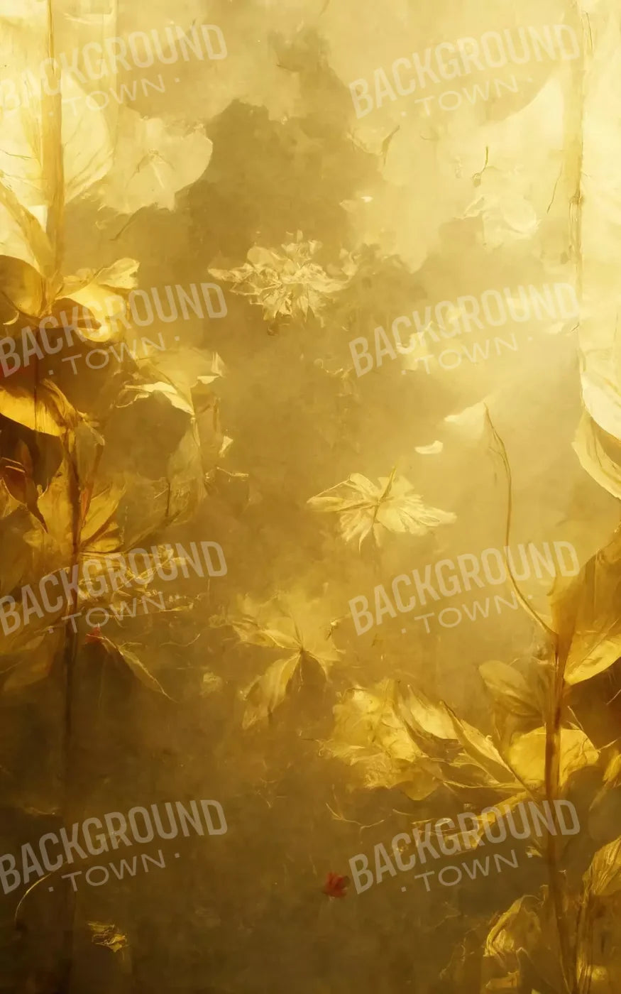 Bleached Leaves 5X8 Ultracloth ( 60 X 96 Inch ) Backdrop