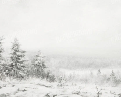 Blizzard Walk 10’x8’ Fleece (120 x 96 inch) Backdrop