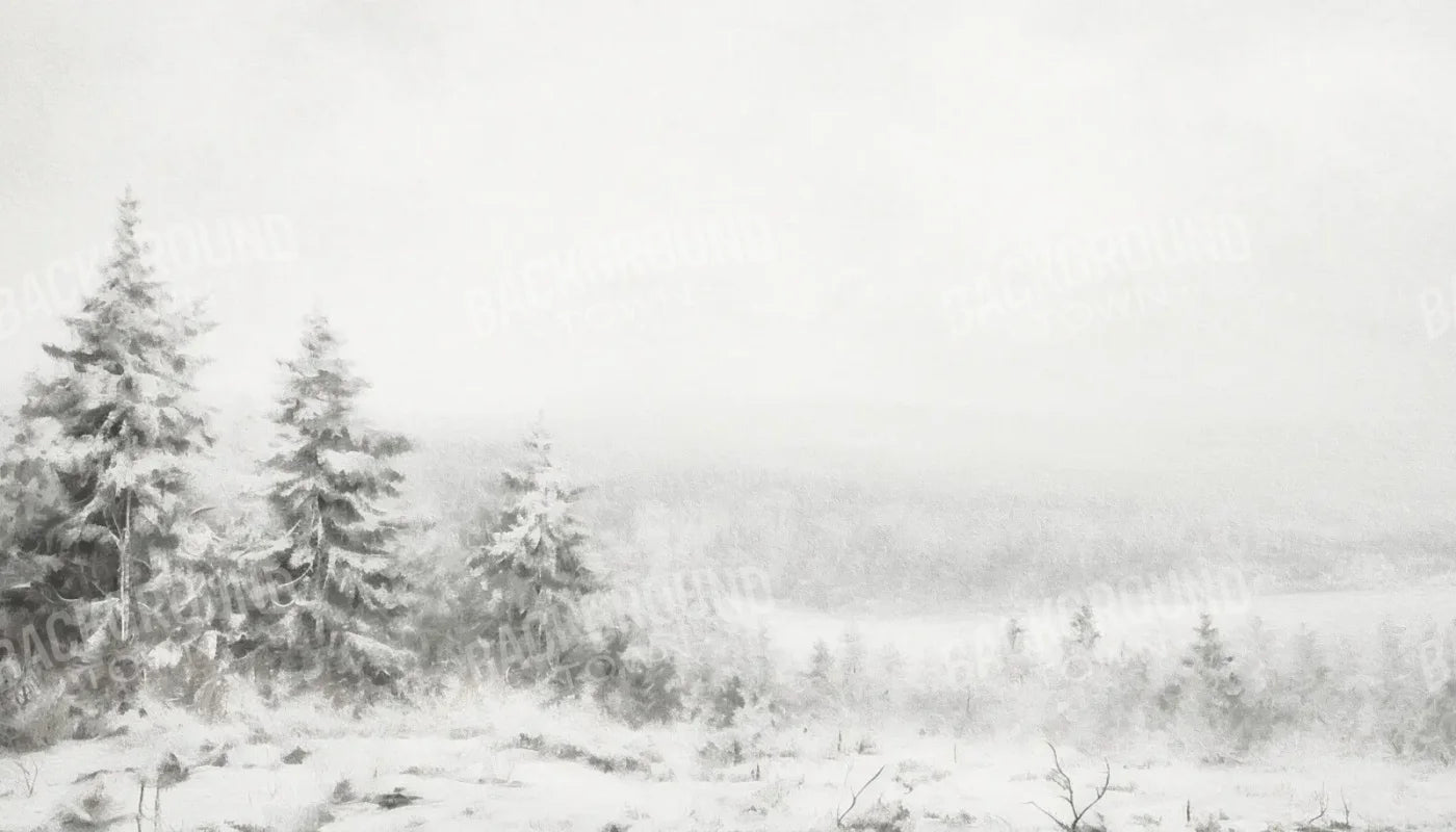 Blizzard Walk 14’x8’ UltraCloth (168 x 96 inch) Backdrop