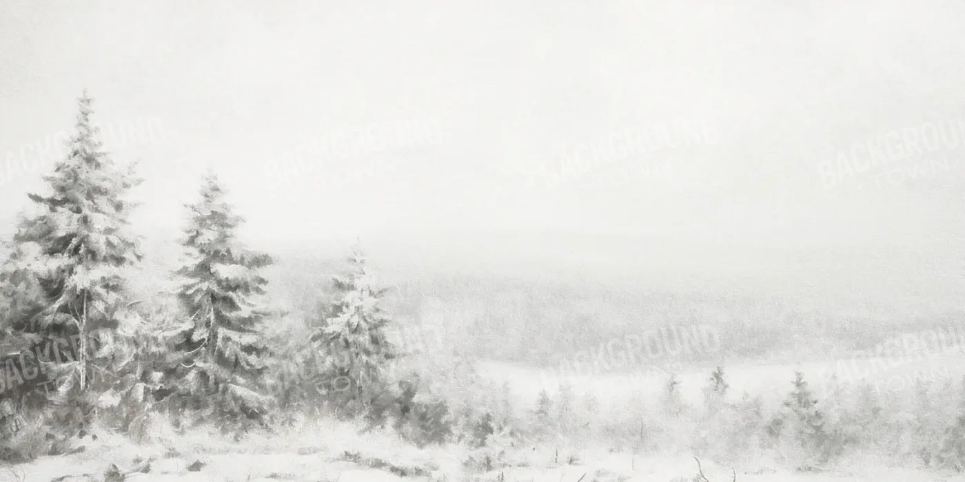 Blizzard Walk 20’x10’ UltraCloth (240 x 120 inch) Backdrop