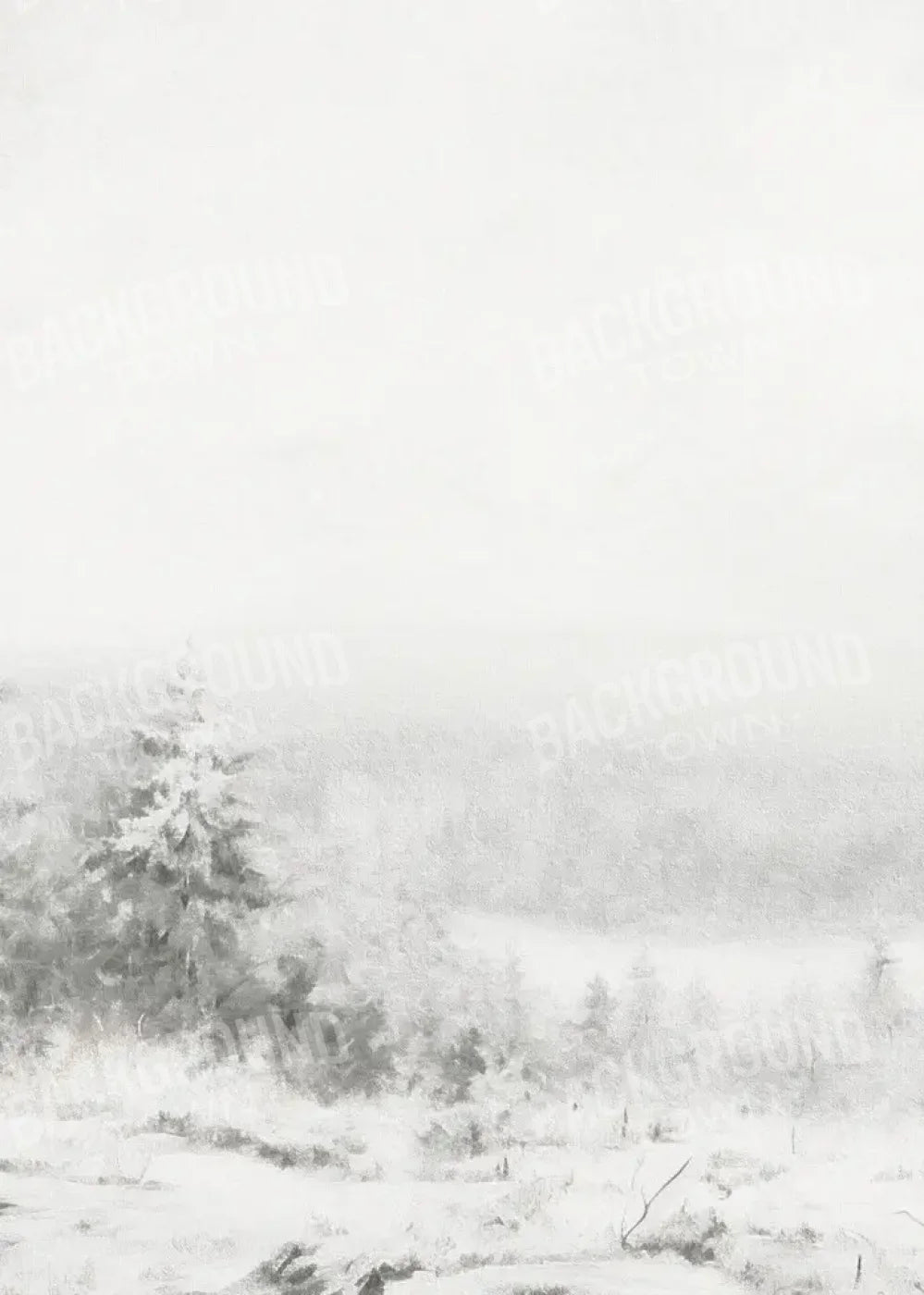 Blizzard Walk 5’x7’ UltraCloth (60 x 84 inch) Backdrop