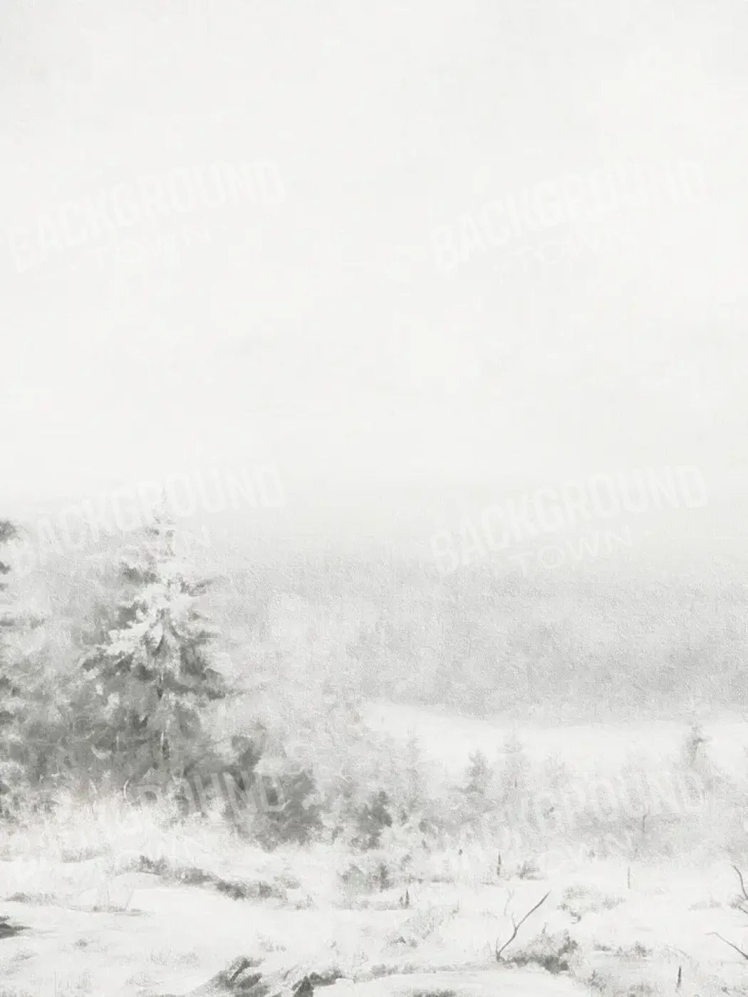 Blizzard Walk 6’x8’ Fleece (72 x 96 inch) Backdrop