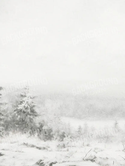 Blizzard Walk 6’x8’ Fleece (72 x 96 inch) Backdrop