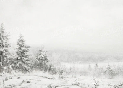 Blizzard Walk 7’x5’ UltraCloth (84 x 60 inch) Backdrop
