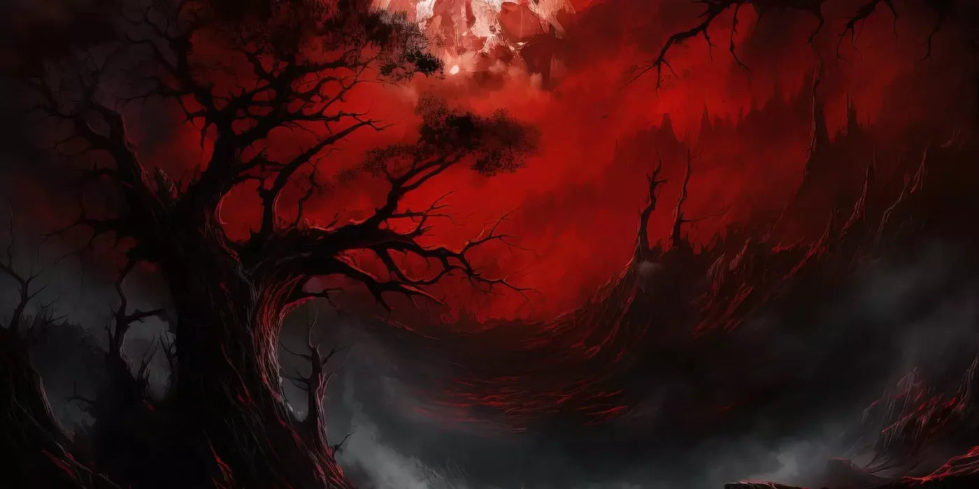 Blood Moon I 20’X10’ Ultracloth (240 X 120 Inch) Backdrop