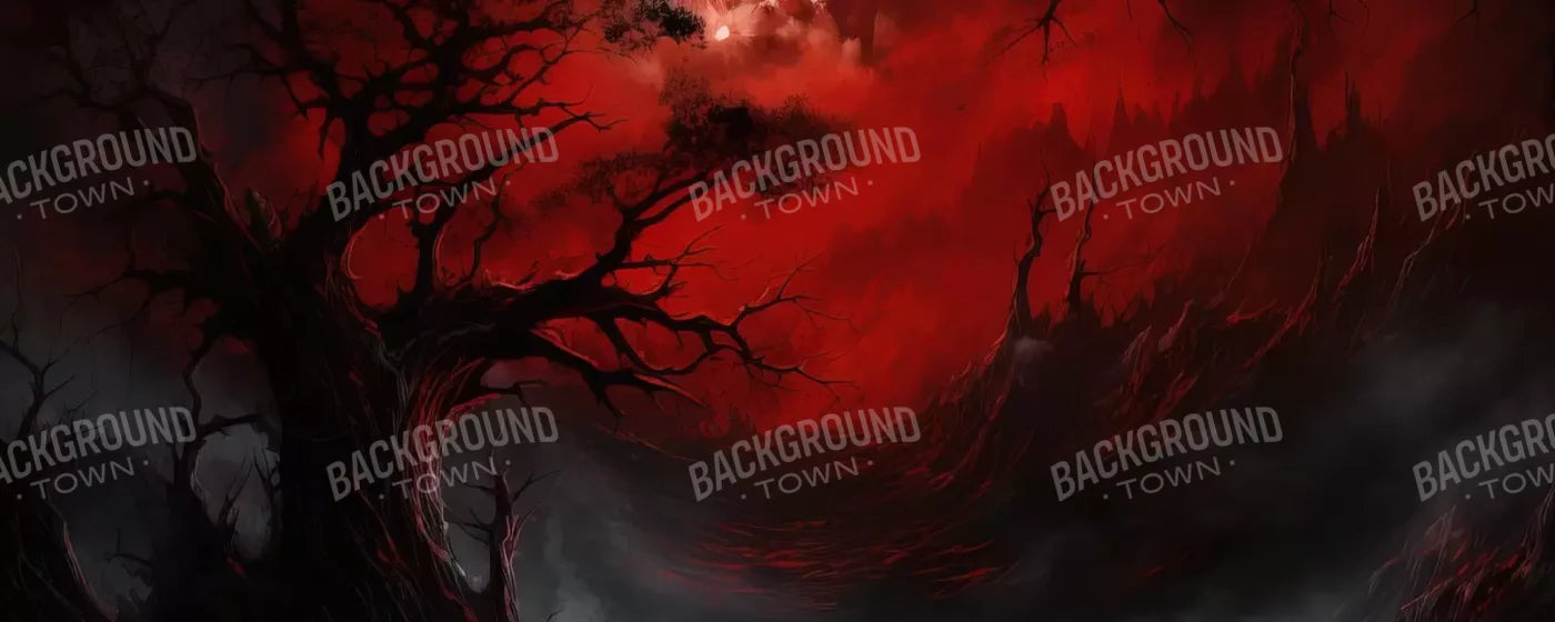 Blood Moon I 20’X8’ Ultracloth (240 X 96 Inch) Backdrop
