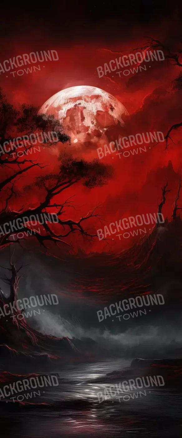 Blood Moon I 5’X12’ Ultracloth For Westcott X-Drop (60 X 144 Inch) Backdrop