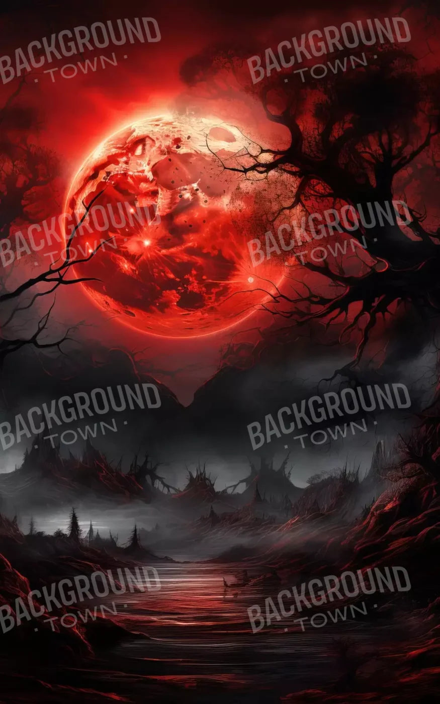 Blood Moon Ii 10’X16’ Ultracloth (120 X 192 Inch) Backdrop