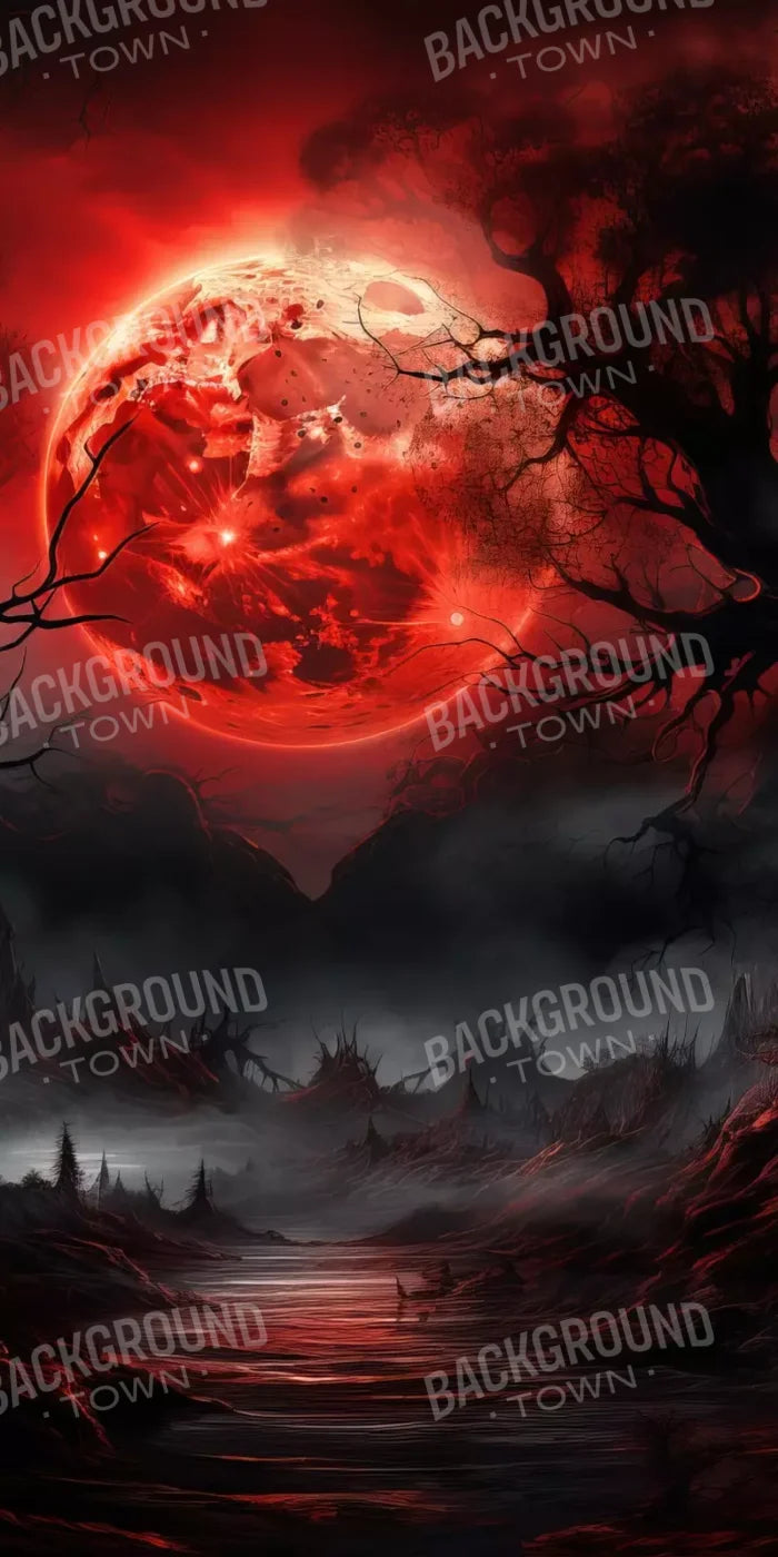 Blood Moon Ii 10’X20’ Ultracloth (120 X 240 Inch) Backdrop