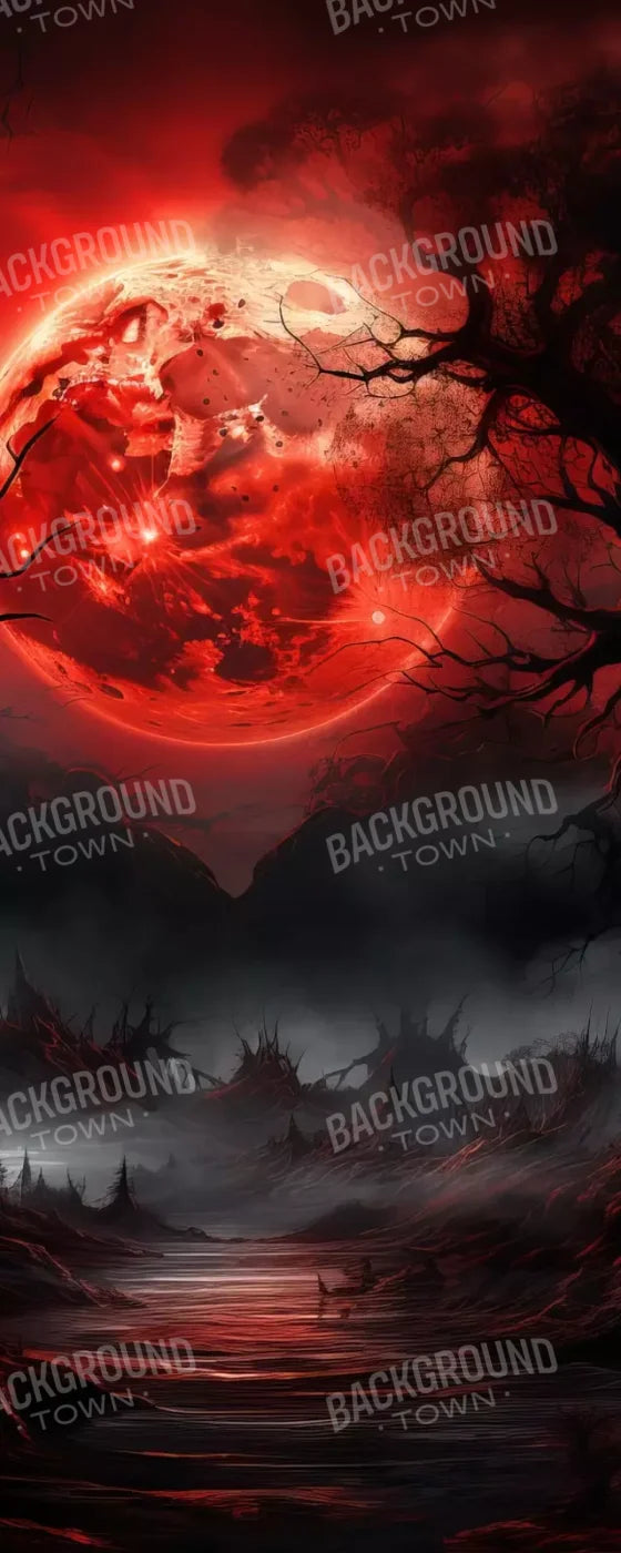 Blood Moon Ii 8’X20’ Ultracloth (96 X 240 Inch) Backdrop