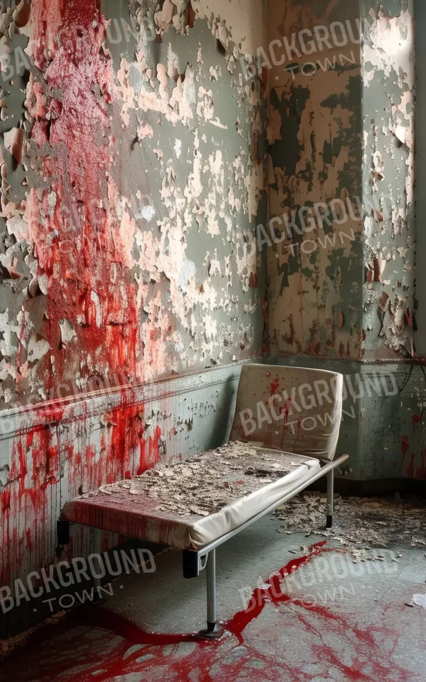 Bloody Institution Chair Room 5’X8’ Ultracloth (60 X 96 Inch) Backdrop