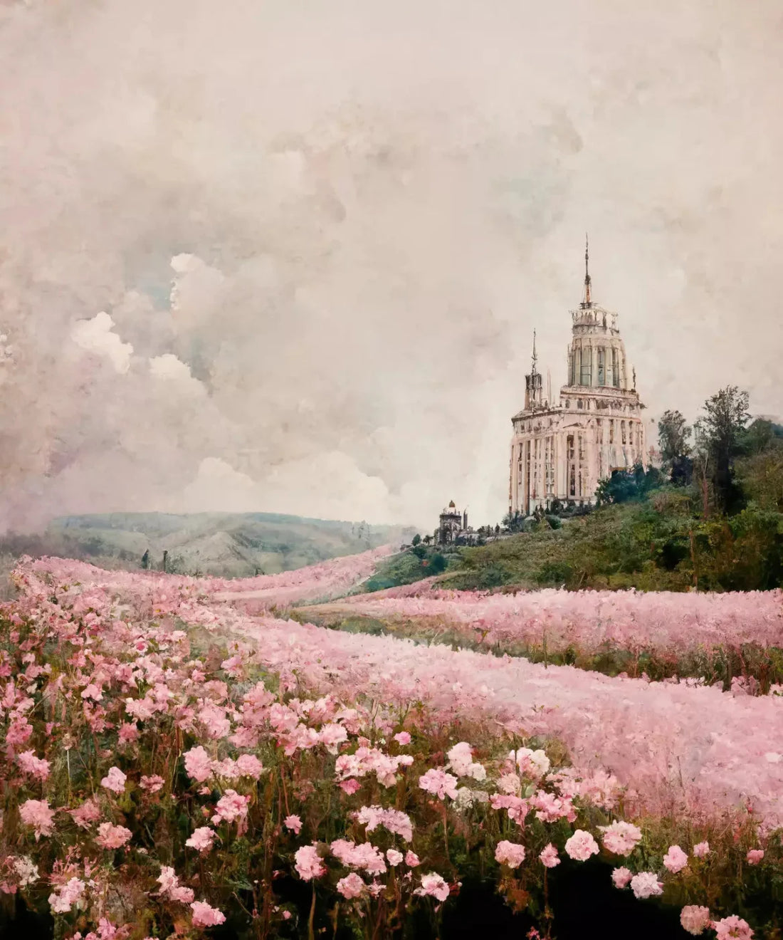 Spring Bloom  Backdrop for Photography