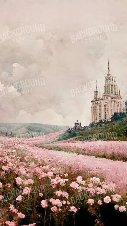 Blossom Meadows 8X14 Ultracloth ( 96 X 168 Inch ) Backdrop