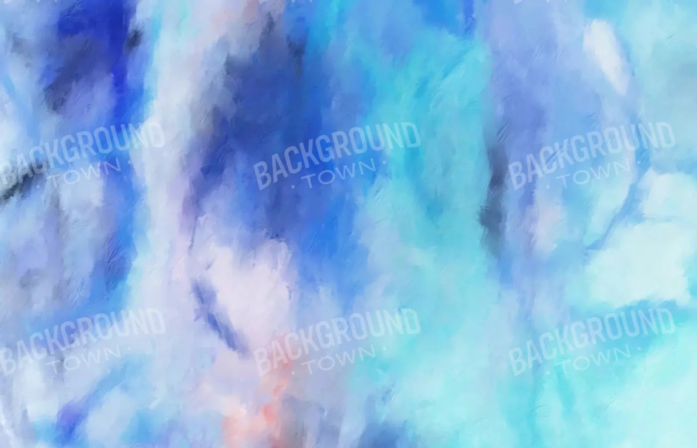 Blue Abstract 12X8 Ultracloth ( 144 X 96 Inch ) Backdrop