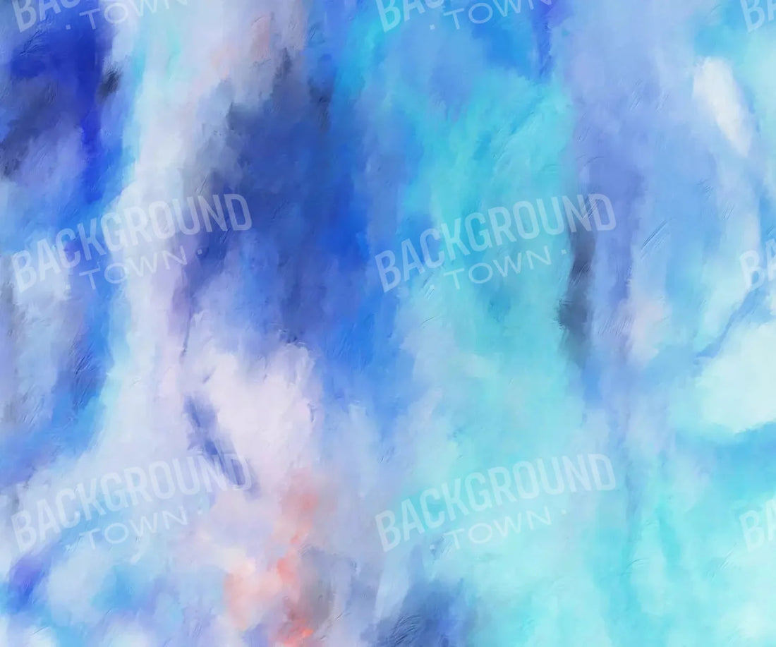 Blue Painted Backdrop for Photography