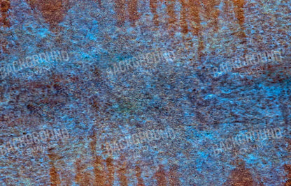 Blue Red Wall 12X8 Ultracloth ( 144 X 96 Inch ) Backdrop