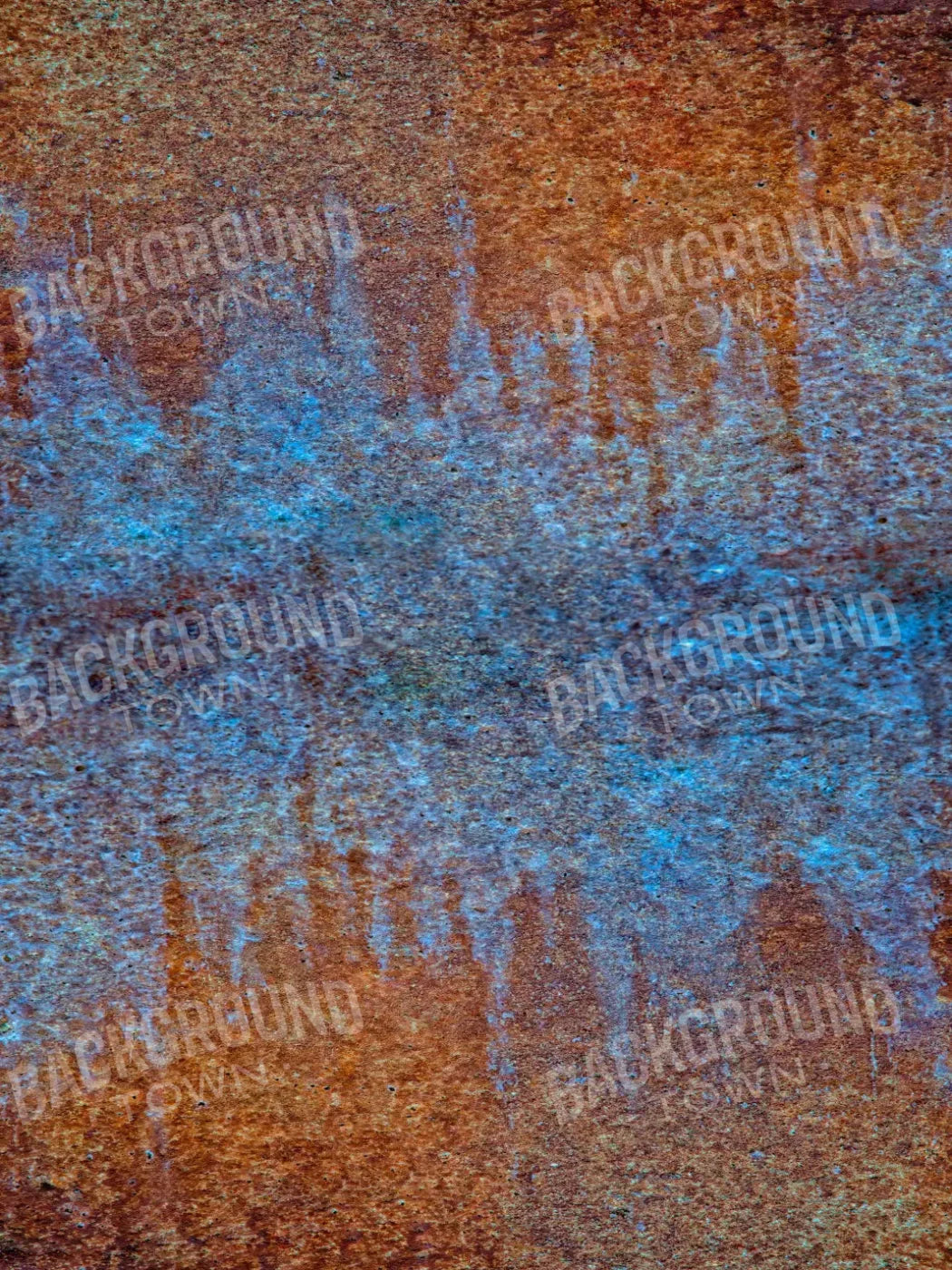 Blue Red Wall 5X7 Ultracloth ( 60 X 84 Inch ) Backdrop
