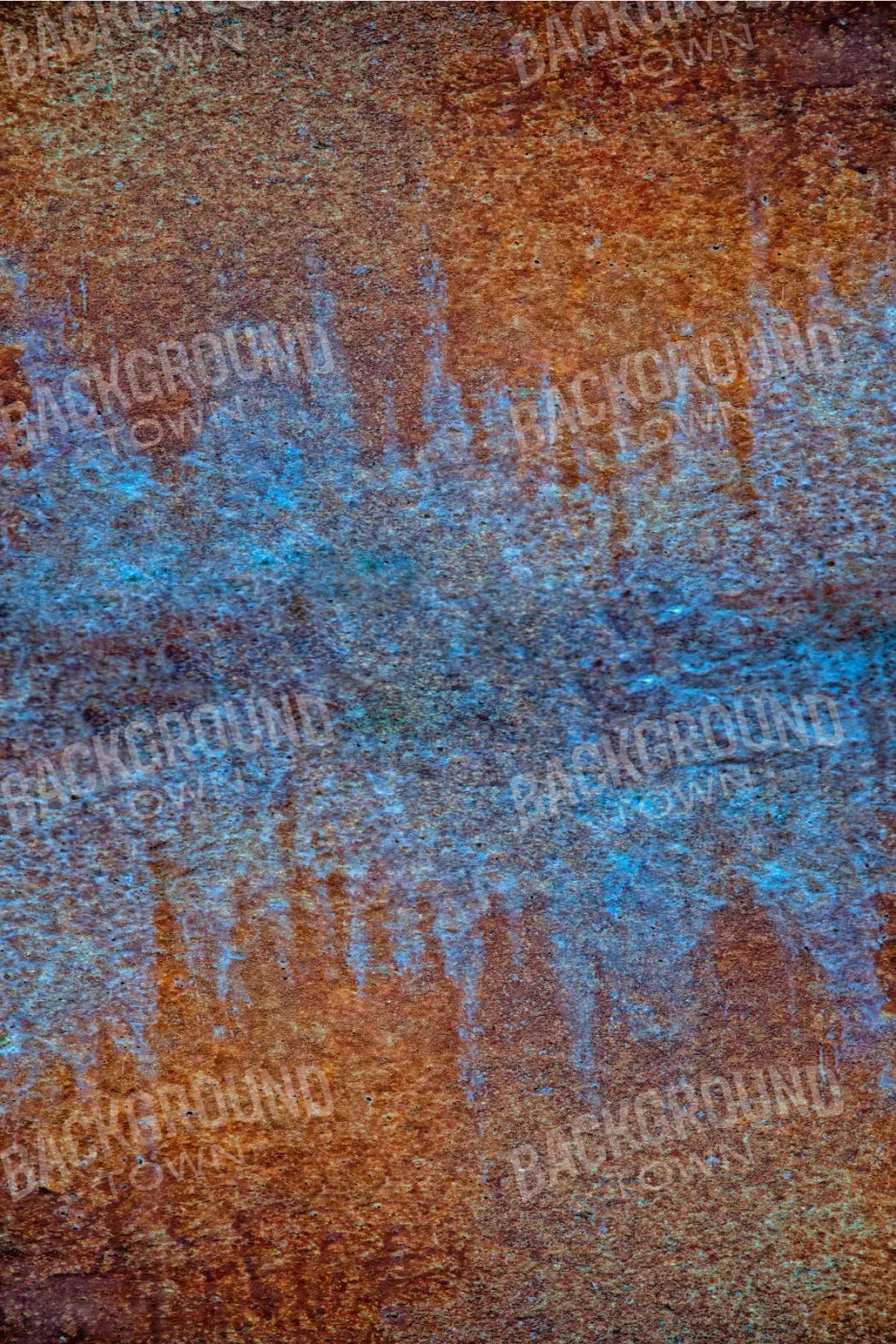 Blue Red Wall 5X8 Ultracloth ( 60 X 96 Inch ) Backdrop