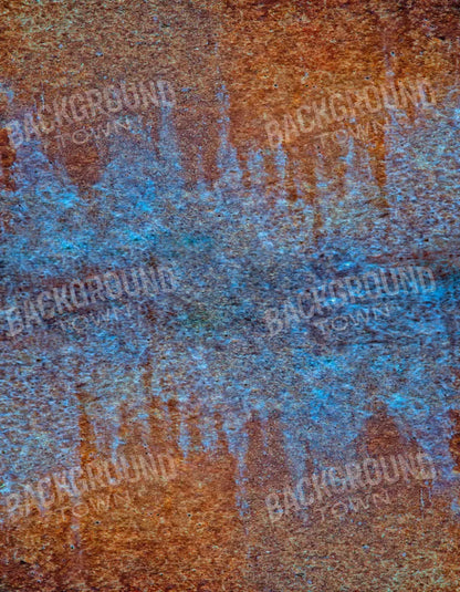Blue Red Wall 6X8 Fleece ( 72 X 96 Inch ) Backdrop