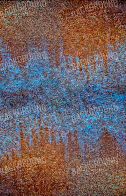 Blue Red Wall 8X12 Ultracloth ( 96 X 144 Inch ) Backdrop