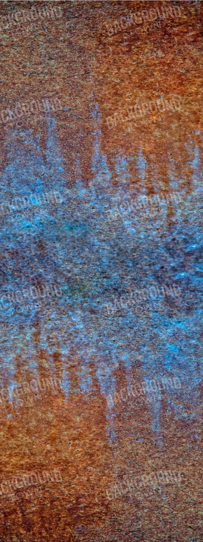 Blue Red Wall 8X20 Ultracloth ( 96 X 240 Inch ) Backdrop