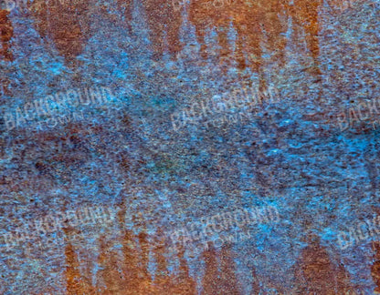 Blue Red Wall 8X6 Fleece ( 96 X 72 Inch ) Backdrop
