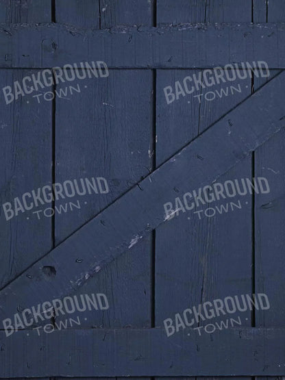 Blue Barndoor 5X68 Fleece ( 60 X 80 Inch ) Backdrop