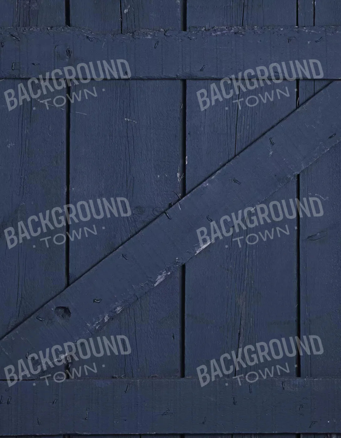 Blue Barndoor 6X8 Fleece ( 72 X 96 Inch ) Backdrop