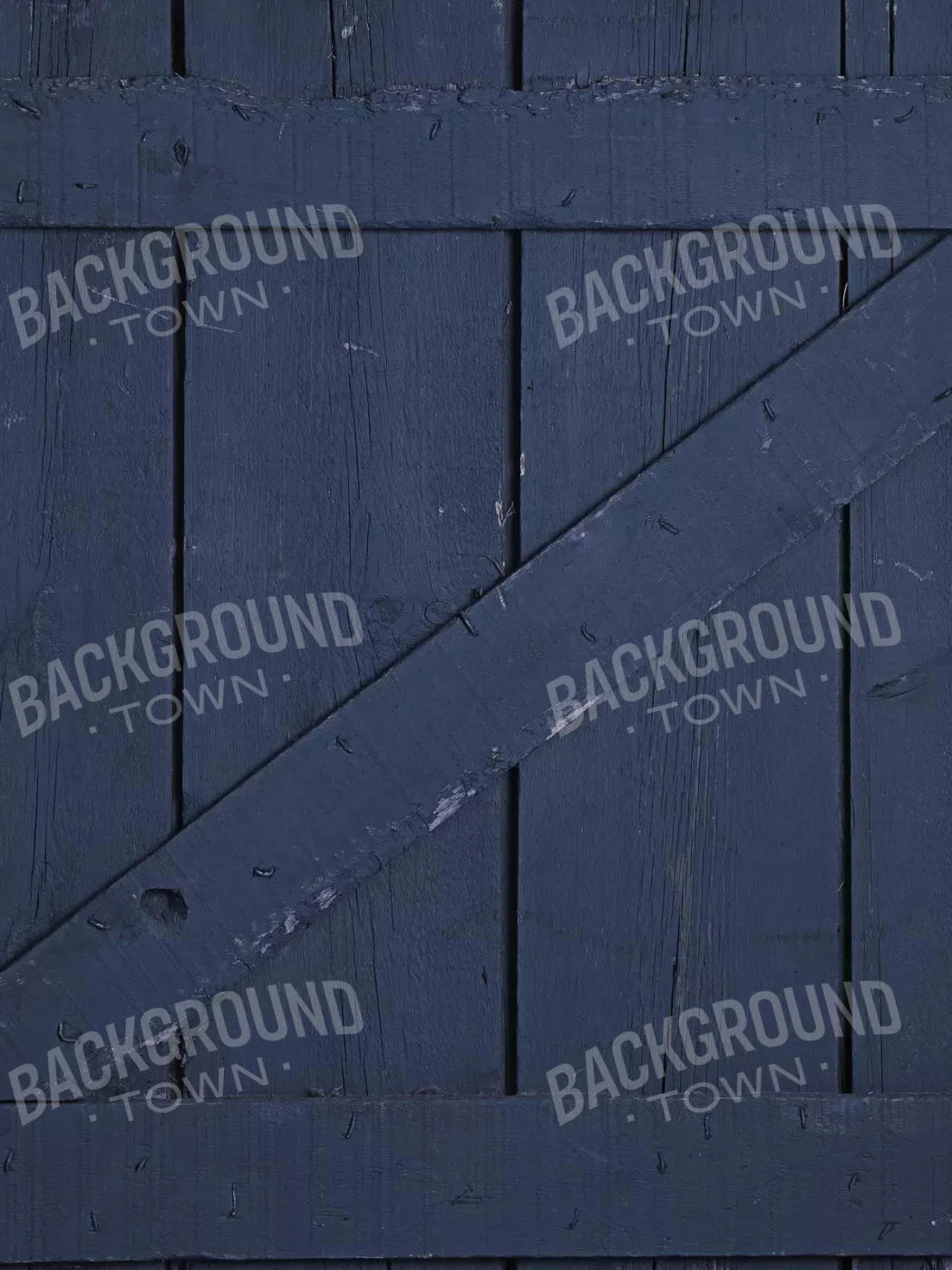 Blue Barndoor 8X10 Fleece ( 96 X 120 Inch ) Backdrop