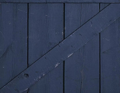 Blue Barndoor 8X6 Fleece ( 96 X 72 Inch ) Backdrop