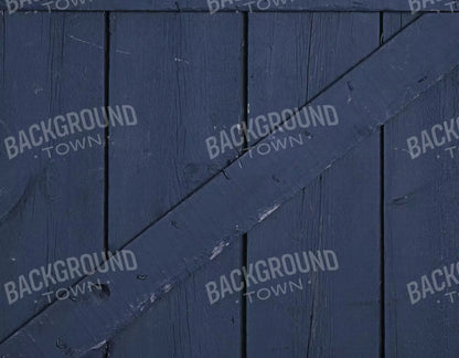 Blue Barndoor 8X6 Fleece ( 96 X 72 Inch ) Backdrop