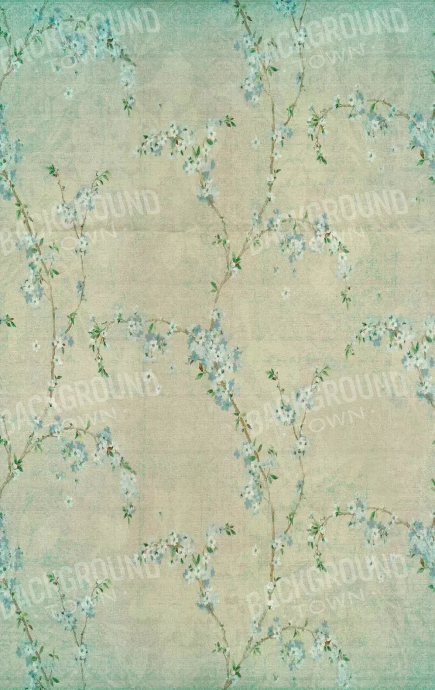 Blue Blossom 10X16 Ultracloth ( 120 X 192 Inch ) Backdrop