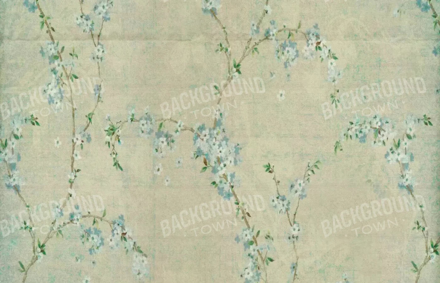 Blue Blossom 12X8 Ultracloth ( 144 X 96 Inch ) Backdrop