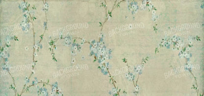 Blue Blossom 16X8 Ultracloth ( 192 X 96 Inch ) Backdrop