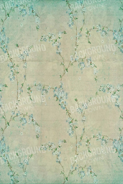 Blue Blossom 5X8 Ultracloth ( 60 X 96 Inch ) Backdrop