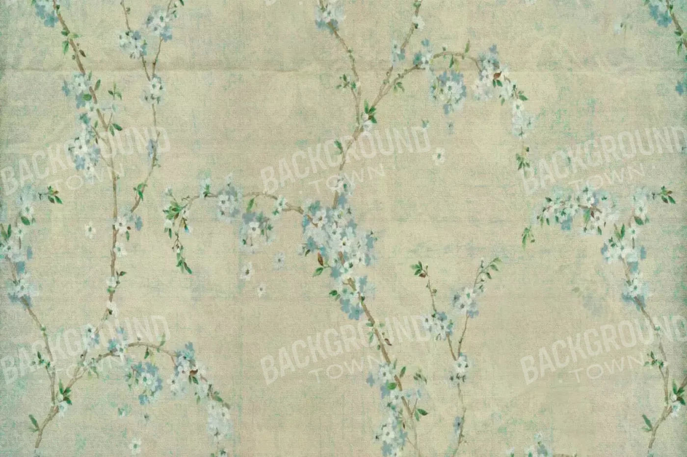 Blue Blossom 8X5 Ultracloth ( 96 X 60 Inch ) Backdrop