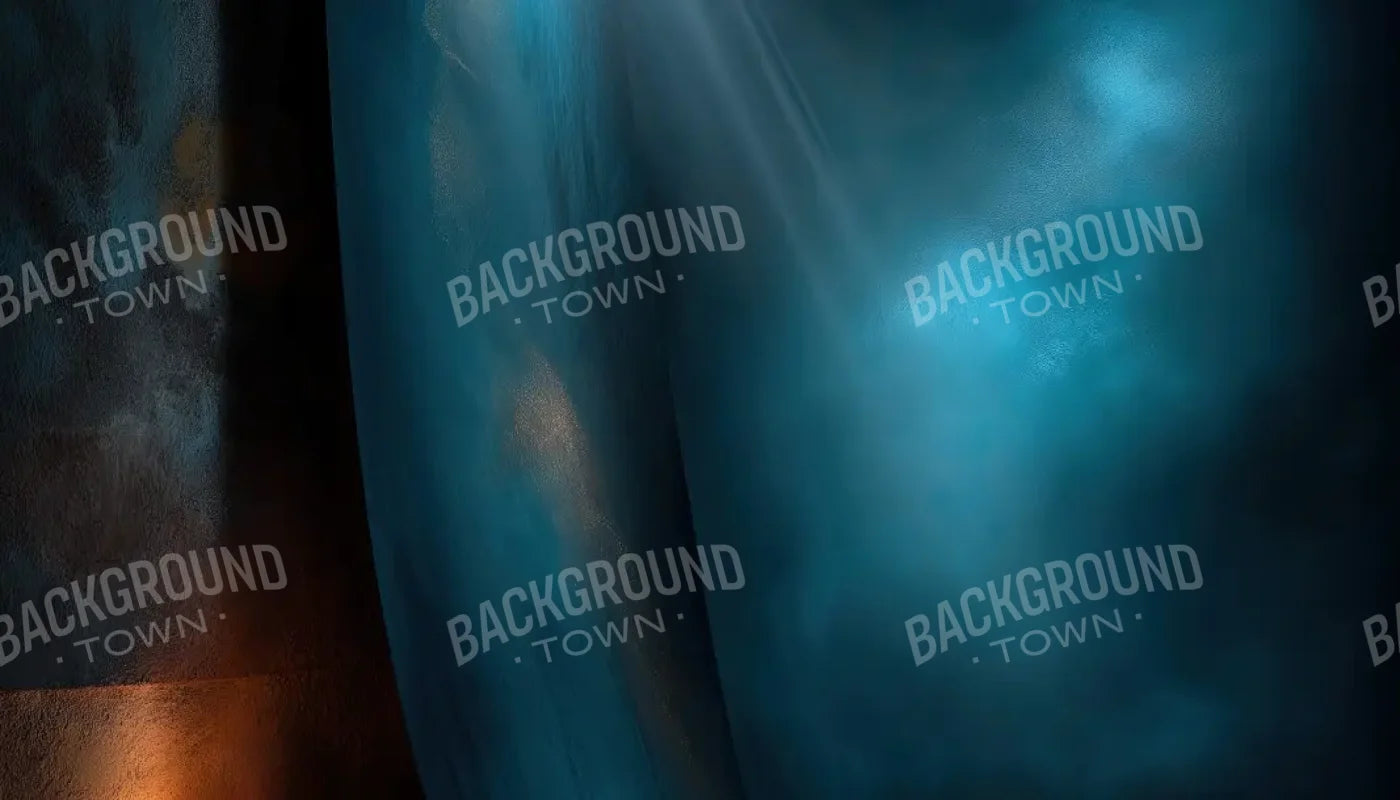 Blue Candelit Corner 14’x8’ UltraCloth (168 x 96 inch) Backdrop