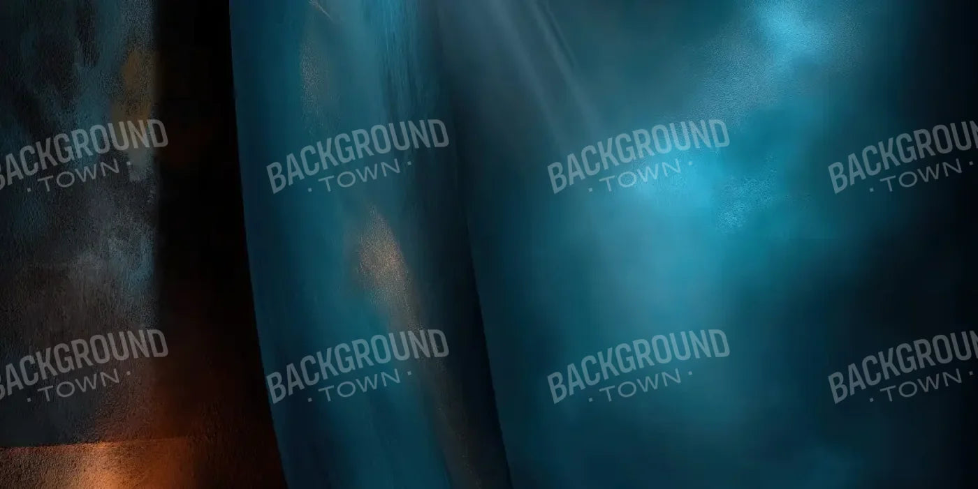 Blue Candelit Corner 16’x8’ UltraCloth (192 x 96 inch) Backdrop